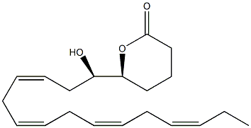 (5(6)-DiHETE lactone,,结构式