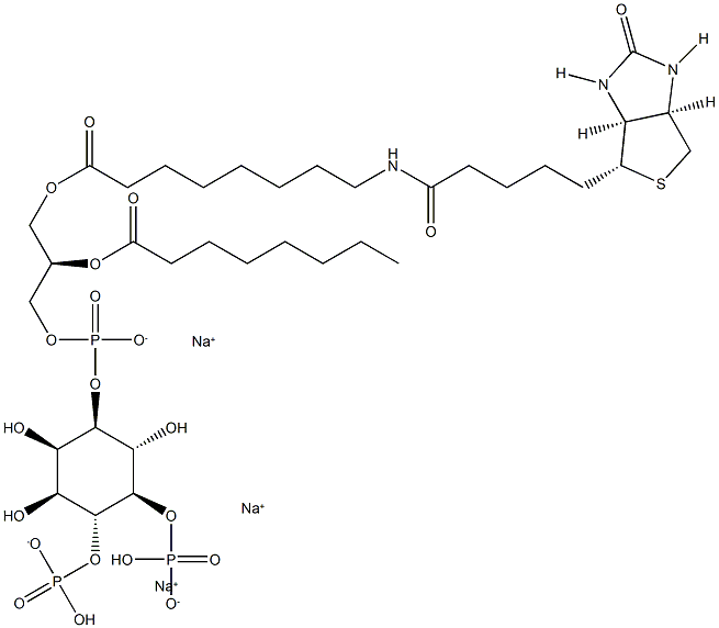 PtdIns-(4,5)-P2-biotin (sodium salt) Structure