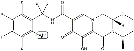 Dolutegravir-d5 Structure