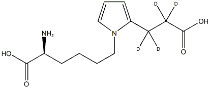 CEP-Lysine-d4 Struktur