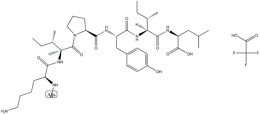 Neuromedin N (trifluoroacetate salt),,结构式
