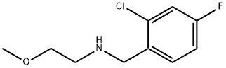 [(2-chloro-4-fluorophenyl)methyl](2-methoxyethyl)amine|(2-氯-4-氟苯基)甲基](2-甲氧基乙基)胺