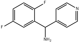 (2,5-difluorophenyl)(pyridin-4-yl)methanamine Structure