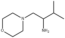 3-methyl-1-(morpholin-4-yl)butan-2-amine Struktur