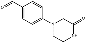 4-(3-oxopiperazin-1-yl)benzaldehyde Structure