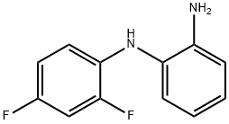 1-N-(2,4-二氟苯基)苯-1,2-二胺 结构式