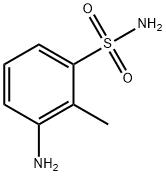 3-amino-2-methylbenzene-1-sulfonamide Structure