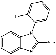 1-(2-fluorophenyl)-1H-1,3-benzodiazol-2-amine Structure