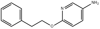 6-(2-phenylethoxy)pyridin-3-amine 结构式