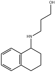 3-(1,2,3,4-tetrahydronaphthalen-1-ylamino)propan-1-ol Structure