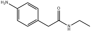 2-(4-aminophenyl)-N-ethylacetamide 结构式