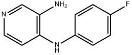 4-N-(4-fluorophenyl)pyridine-3,4-diamine,108349-64-0,结构式