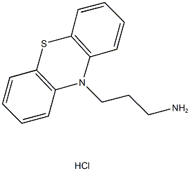 3-(10H-吩噻嗪-10-基)丙-1-胺盐酸盐,109262-13-7,结构式