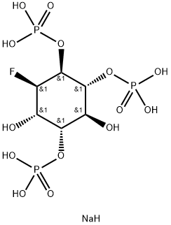 D-MYO-INOSITOL 1,4,5-TRIS-PHOSPHATE,*3-DEOXY-3-FLUOR,129365-68-0,结构式