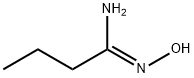 N'-hydroxybutanimidamide 化学構造式