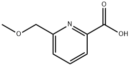 6-(甲氧基甲基)吡啶-2-羧酸,354517-76-3,结构式