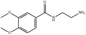 N-(2-氨基乙基)-3,4-二甲氧基苯甲酰胺, 847698-97-9, 结构式