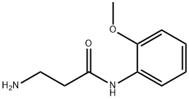 N~1~-(2-메톡시페닐)-베타-알라닌아미드(SALTDATA:HCl)