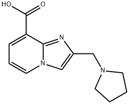 930395-71-4 2-(PYRROLIDIN-1-YLMETHYL)IMIDAZO[1,2-A]PYRIDINE-8-CARBOXYLIC ACID