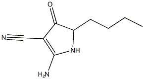 2-AMINO-5-BUTYL-4-OXO-4,5-DIHYDRO-1H-PYRROLE-3-CARBONITRILE|