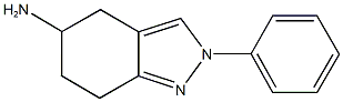 2-PHENYL-4,5,6,7-TETRAHYDRO-2H-INDAZOL-5-AMINE Struktur