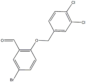 5-BROMO-2-[(3,4-DICHLOROBENZYL)OXY]BENZALDEHYDE