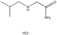 2-(ISOBUTYLAMINO)ACETAMIDE HYDROCHLORIDE Structure