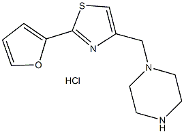 1-{[2-(2-FURYL)-1,3-THIAZOL-4-YL]METHYL}PIPERAZINE HYDROCHLORIDE|