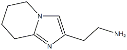 2-(5,6,7,8-TETRAHYDROIMIDAZO[1,2-A]PYRIDIN-2-YL)ETHANAMINE Structure