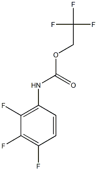 2,2,2-trifluoroethyl 2,3,4-trifluorophenylcarbamate
