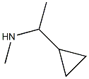 N-(1-cyclopropylethyl)-N-methylamine 结构式
