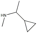 N-(1-cyclopropylethyl)-N-methylamine Structure