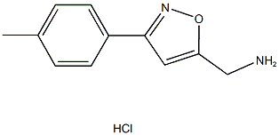 [3-(4-methylphenyl)isoxazol-5-yl]methylamine hydrochloride