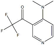 1-[4-(Dimethylamino)pyridin-3-yl]-2,2,2-trifluoroethan-1-one Structure