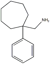 (1-phenylcycloheptyl)methanamine, 933724-56-2, 结构式