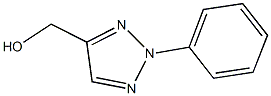 (2-phenyl-2H-1,2,3-triazol-4-yl)methanol,,结构式