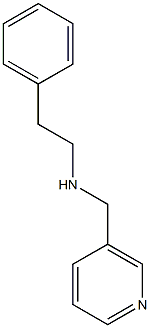 (2-phenylethyl)(pyridin-3-ylmethyl)amine 化学構造式