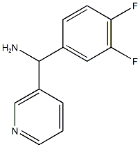 (3,4-difluorophenyl)(pyridin-3-yl)methanamine