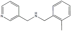 [(2-methylphenyl)methyl](pyridin-3-ylmethyl)amine Struktur