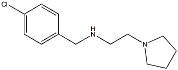 [(4-chlorophenyl)methyl][2-(pyrrolidin-1-yl)ethyl]amine|