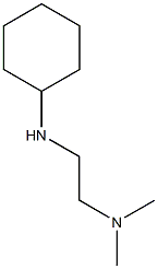 [2-(cyclohexylamino)ethyl]dimethylamine Struktur