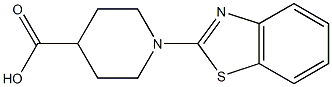 1-(1,3-benzothiazol-2-yl)piperidine-4-carboxylic acid Structure