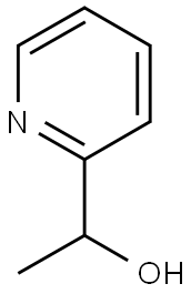 1-(pyridin-2-yl)ethan-1-ol 结构式