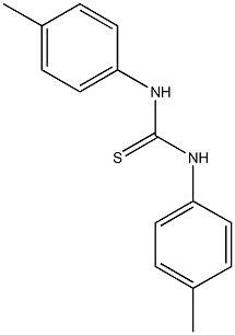 1,3-bis(4-methylphenyl)thiourea,,结构式