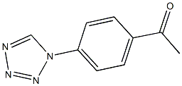 1-[4-(1H-1,2,3,4-tetrazol-1-yl)phenyl]ethan-1-one Structure