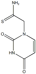 2-(2,4-dioxo-1,2,3,4-tetrahydropyrimidin-1-yl)ethanethioamide Structure