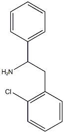 2-(2-chlorophenyl)-1-phenylethan-1-amine,,结构式