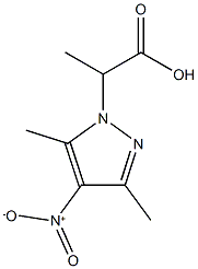 2-(3,5-dimethyl-4-nitro-1H-pyrazol-1-yl)propanoic acid|