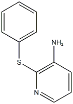 2-(phenylsulfanyl)pyridin-3-amine,,结构式