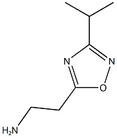 2-[3-(propan-2-yl)-1,2,4-oxadiazol-5-yl]ethan-1-amine|